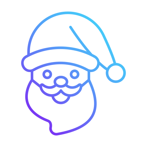 Santa Claus Generic gradient outline icon