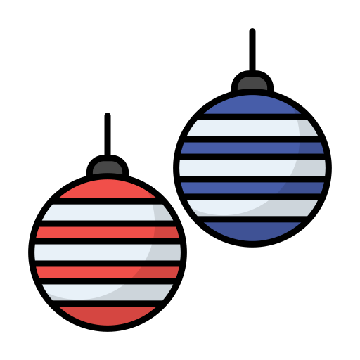 palla di natale Generic color lineal-color icona