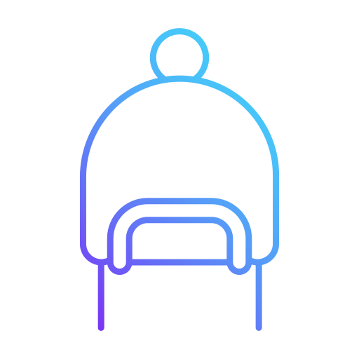 비니 Generic gradient outline icon