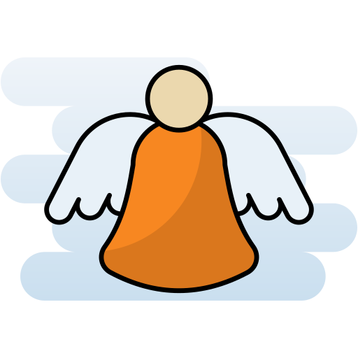 Ángel Generic color lineal-color icono