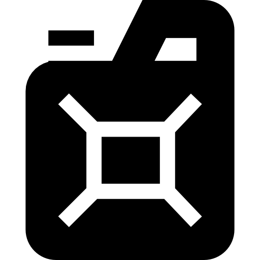 carburante Basic Straight Filled icona