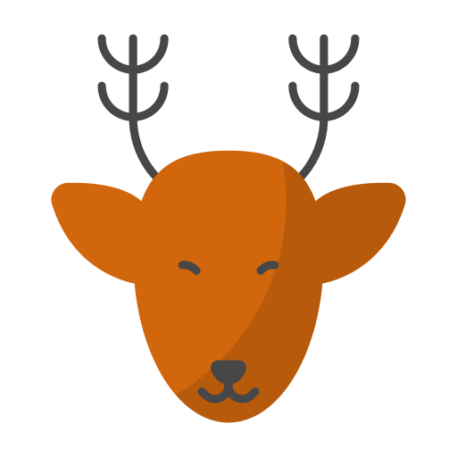 Reindeer Generic color fill icon