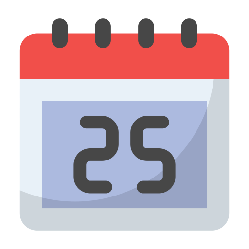 kalender Generic color fill icon