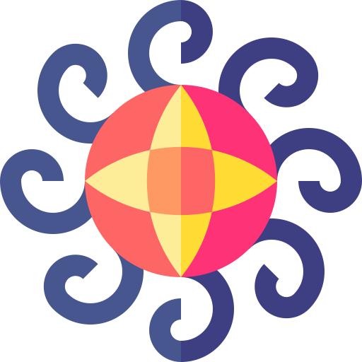 Mandala Basic Straight Flat icon