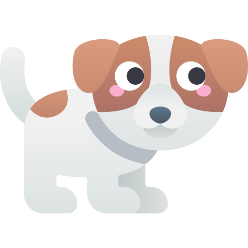 jack russell terrier Kawaii Star Gradient icono