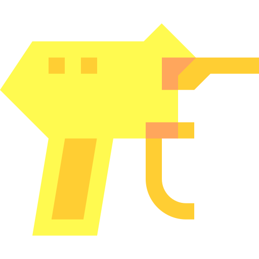Lock pick gun Basic Sheer Flat icon
