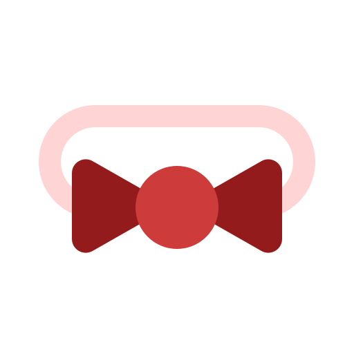 corbata de moño Generic color fill icono