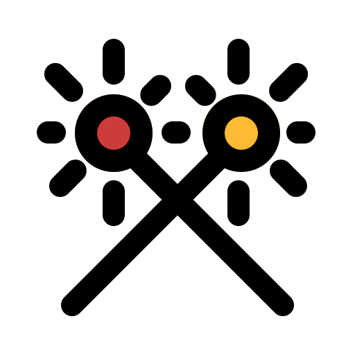 vuurwerk Generic color lineal-color icoon