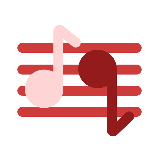 Song Generic color fill icon