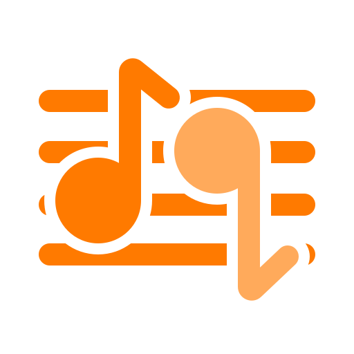 Song Generic color fill icon