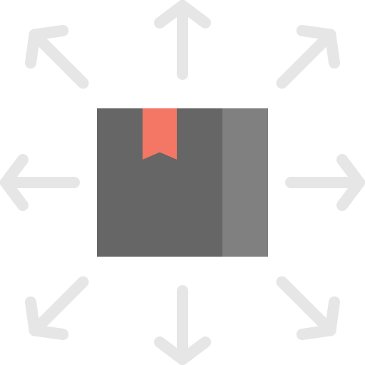 distribución Generic color fill icono