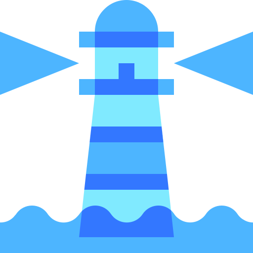 latarnia morska Basic Sheer Flat ikona