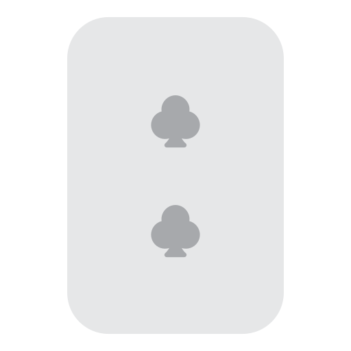 두 개의 클럽 Generic color fill icon