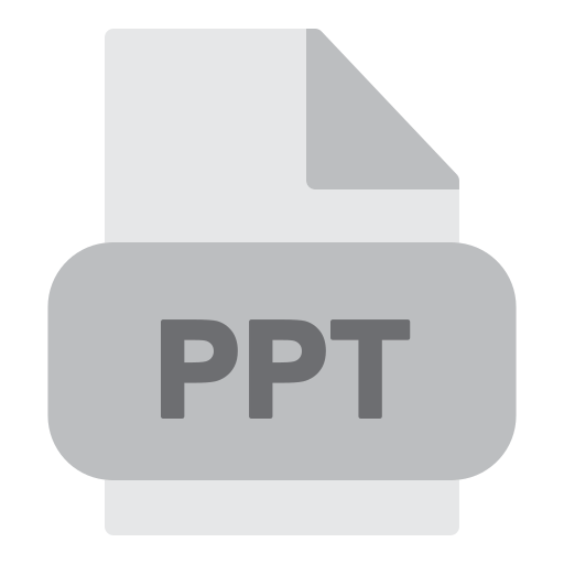 ppt-datei Generic color fill icon