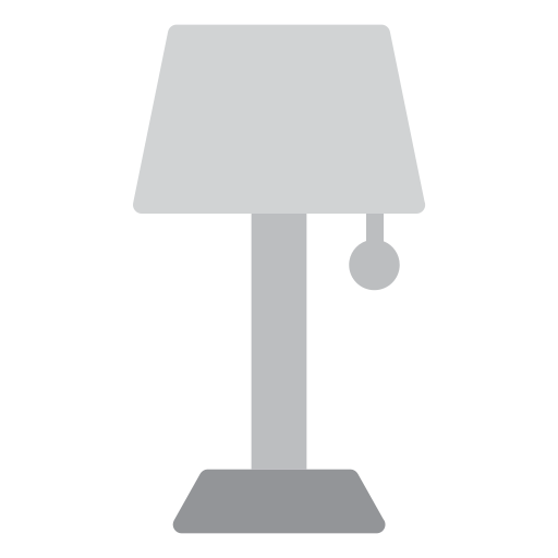 lampe de table Generic color fill Icône