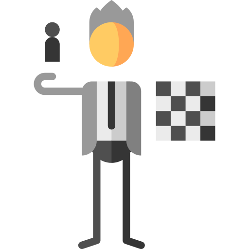 Chess Puppet Characters Flat icon