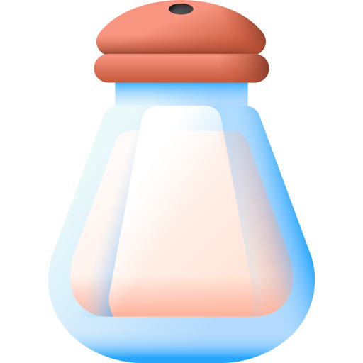 Salt 3D Color icon