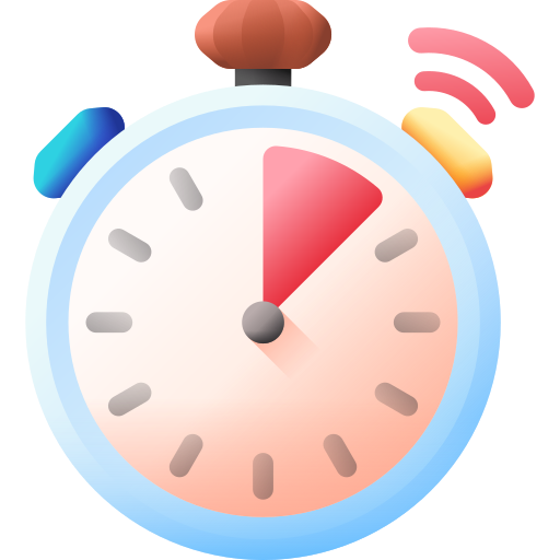 timer 3D Color icon