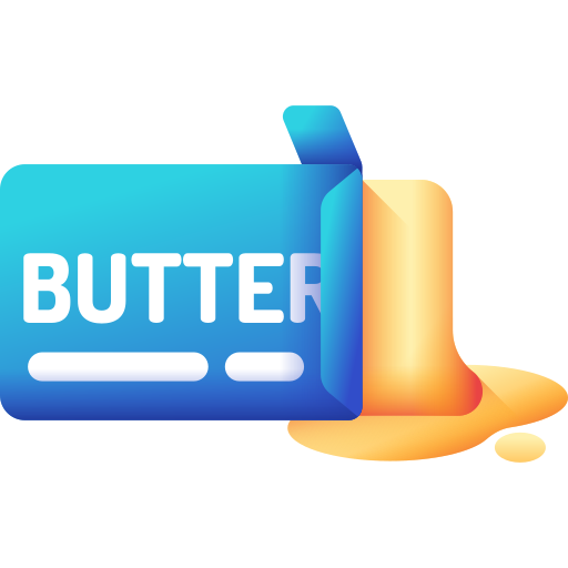 butter 3D Color icon