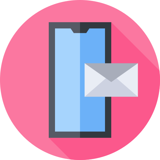 モバイル Flat Circular Flat icon