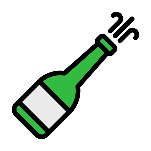 와인 병 Generic color lineal-color icon