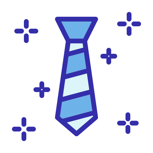 krawatte Generic color lineal-color icon