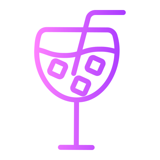 cocktail Generic gradient outline icon