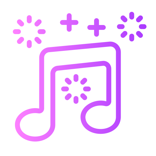 musik Generic gradient outline icon