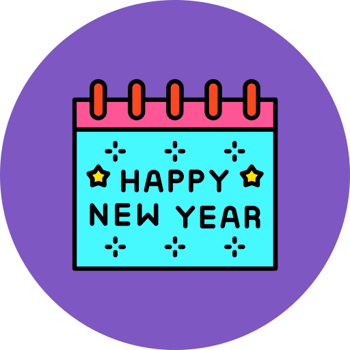 happy new year Generic color lineal-color icono