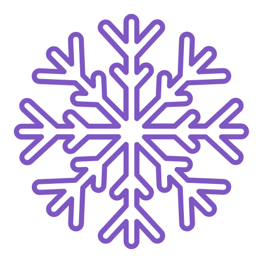 flocon de neige Generic color outline Icône