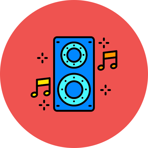 musik Generic color lineal-color icon