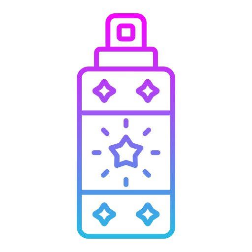 butelka z rozpylaczem Generic gradient outline ikona