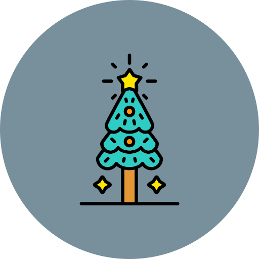 weihnachtsbaum Generic color lineal-color icon