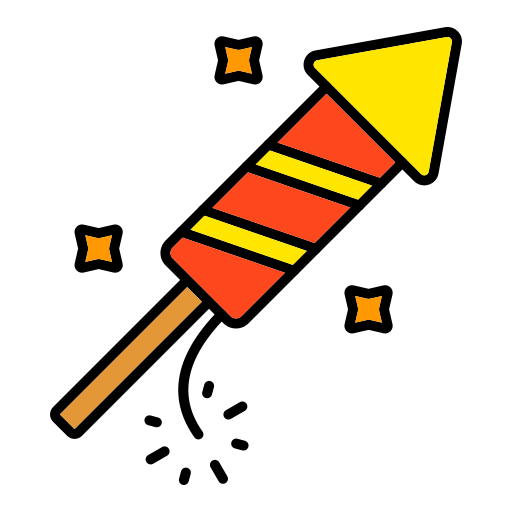 petardo Generic color lineal-color icono