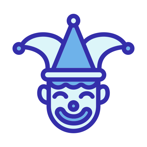 Clown Generic color lineal-color icon