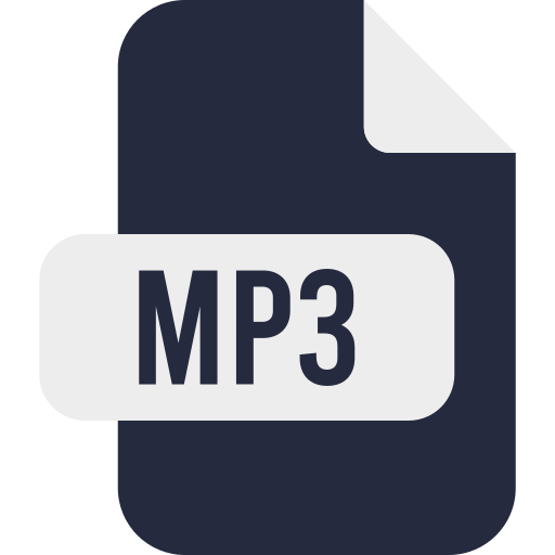 mp3 Generic color fill icono