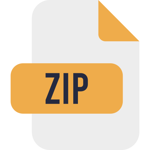 zip *: français Generic color fill Icône