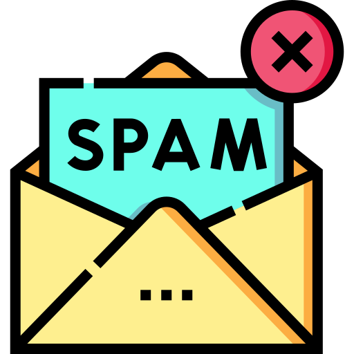 spam Detailed Straight Lineal color icon