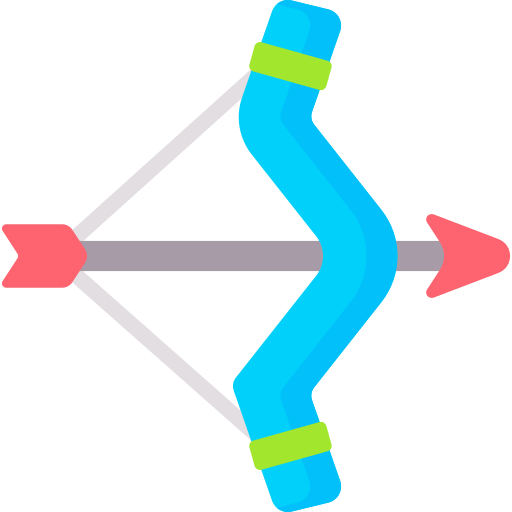 tiro con l'arco Special Flat icona