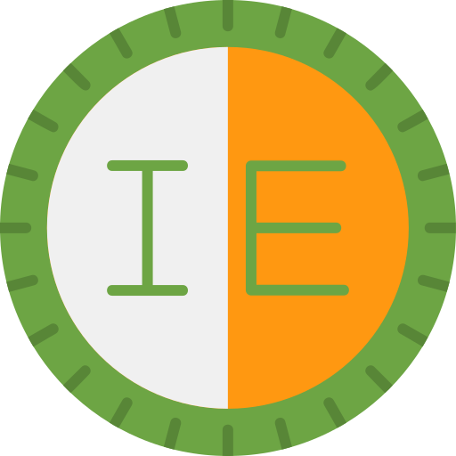 アイルランド Generic color fill icon