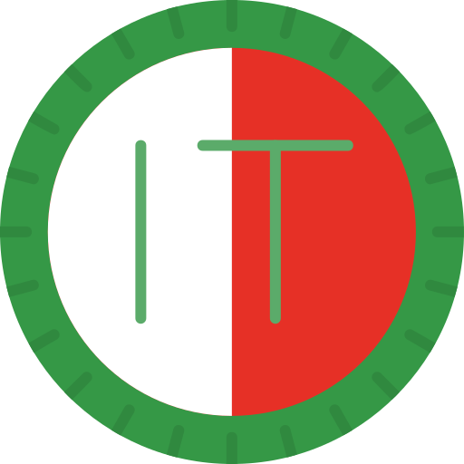 italië Generic color fill icoon