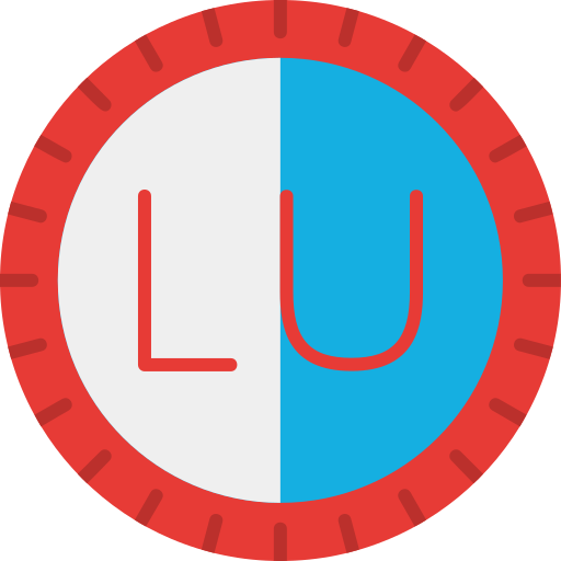 Luxembourg Generic color fill icon