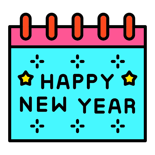 happy new year Generic color lineal-color icon