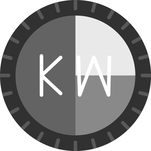 쿠웨이트 Generic color fill icon