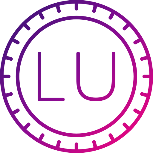 lussemburgo Generic gradient outline icona