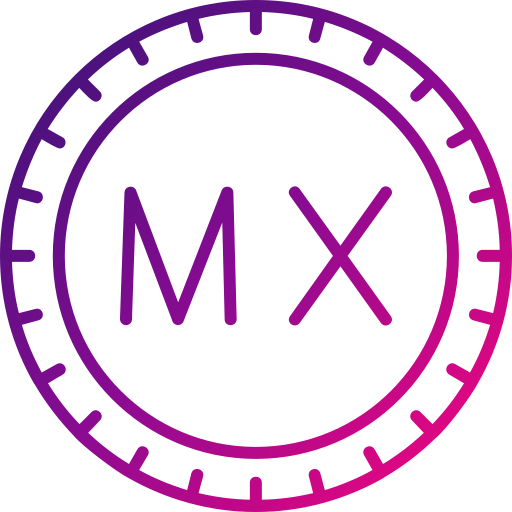 メキシコ Generic gradient outline icon