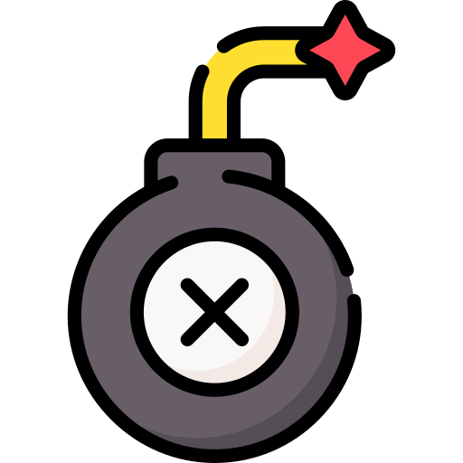 폭탄 Special Lineal color icon