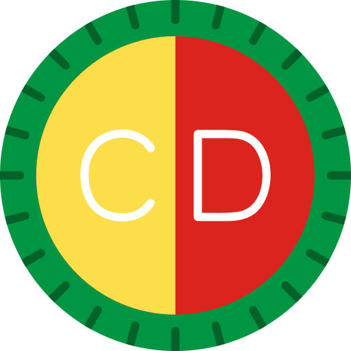 Republic of congo Generic color fill icon