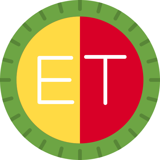 ethiopië Generic color fill icoon