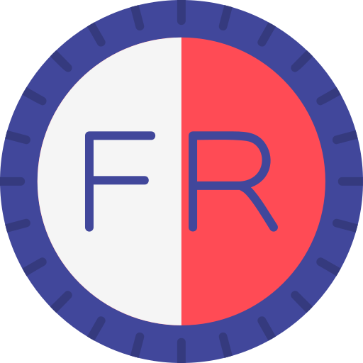 France Generic color fill icon